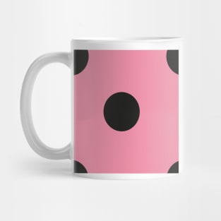 pink polka dots Mug